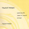 Howard Hanson (1896-1981): Symphonien Nr.1 & 2, CD