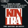 Niels W. Gade (1817-1890): Die 3 Streichquartette, CD