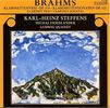 Johannes Brahms (1833-1897): Sonaten für Klarinette & Klavier op.120 Nr.1 & 2, CD