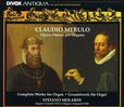 Claudio Merulo (1533-1604): Das Gesamtwerk für Orgel (Toccaten,Ricercari,Canzoni), 2 CDs