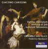 Giacomo Carissimi (1605-1674): Oratorien, CD