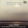 Federico Amendola: Ricercare f.Kontrabaß & Ensemble, CD