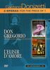Gaetano Donizetti (1797-1848): 2 Operngesamtaufnahmen (Don Gregorio & L'elisir d'amore), 2 DVDs