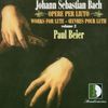 Johann Sebastian Bach (1685-1750): Lautenwerke BWV 995,996,999,1001, CD