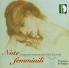 Note Femminilli, CD