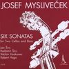 Josef Myslivecek (1737-1781): Sonaten Nr. 1-6 für 2 Celli & Bc, CD