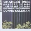 Charles Ives (1874-1954): Klaviersonate Nr.2 