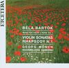 Bela Bartok (1881-1945): Sonaten für Violine & Klavier Nr.1 & 2, CD
