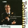Georg Philipp Telemann (1681-1767): Fantasien für Flöte Nr.1-12, CD
