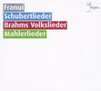 Franui - Schubertlieder/Brahms Volkslieder/Mahlerlieder, 3 CDs