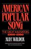 Alec Wilder (1907-1980): American Popular Song: The Great Innovators, 1900-1950, Buch