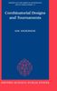 Ian Anderson: Combinatorial Designs and Tournaments, Buch