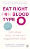 Peter J D'Adamo: Eat Right for Blood Type O, Buch