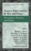 Trauma Interventions in War and Peace, Buch