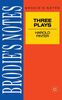 John Jenkins (1592-1678): Brodie's Notes on Harold Pinter's Birthday Party / Caretaker / Homecoming, Buch