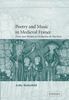Ardis Butterfield: Poetry and Music in Medieval France: From Jean Renart to Guillaume de Machaut, Buch