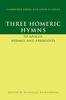 Nicholas Richardson: Three Homeric Hymns: To Apollo, Hermes, and Aphorodite, Buch