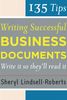 Sheryl Lindsell-Roberts: 135 Tips for Writing Successful Business Documents, Buch