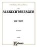 Six Trios for Organ, Buch