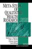 Barbara L. Paterson: Meta-Study of Qualitative Health Research: A Practical Guide to Meta-Analysis and Meta-Synthesis, Buch