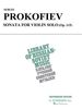 Sergei Prokofiev Sonata for Violin Solo: (Op. 115), Buch