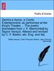Mattia Verazzi: Zemira e Azore, a Comic Entertainment; as performed at the King's Theatre ... The poetry [translated from J. F. Marmontel] by Signor Verazzi. Altered and revised by C. F. Badini, etc. Eng. and Ital., Buch