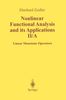 E. Zeidler: Nonlinear Functional Analysis and Its Applications, Buch