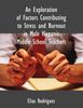 Elias Rodriguez: An Exploration of Factors Contributing to Stress and Burnout in Male Hispanic Middle School Teachers, Buch