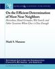 Mark Manasse: On the Efficient Determination of Most Near Neighbors: Horseshoes, Hand Grenades, Web Search and Other Situations When Close Is Close Enough, Buch