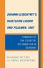 Richard D. Wetzel: Johann Leisentrit's Geistliche Lieder Und Psalmen, 1567: Hymnody of the Counter-Reformation in Germany, Buch