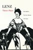 Jakob Lenz: Three Plays, Buch