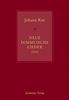 Johann Rist, Neue Himmlische Lieder (1651), Buch