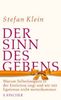 Stefan Klein: Der Sinn des Gebens, Buch