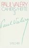 Paul Valery: Cahiers. Psychologie / Soma und Körper, Geist und Welt / Sensibilität / Gedächtnis, Buch
