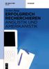 Jochen Haug: Erfolgreich recherchieren -  Anglistik und Amerikanistik, Buch
