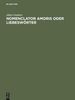 Albert Gombert: Nomenclator amoris oder Liebeswörter, Buch