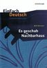 Udo Volkmann: Willi Fährmann 'Es geschah im Nachbarhaus', Buch