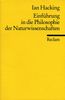 Ian Hacking: Einführung in die Philosophie der Naturwissenschaften, Buch