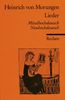 Heinrich von Morungen: Lieder, Buch