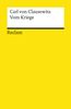 Carl von Clausewitz: Vom Kriege, Buch