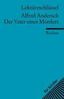Stefan Schallenberger: Der Vater eines Mörders. Lektüreschlüssel für Schüler, Buch