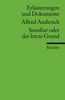 Alexander Ritter: Sansibar oder der letzte Grund. Erläuterungen und Dokumente, Buch