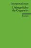 Interpretationen: Liebesgedichte der Gegenwart, Buch
