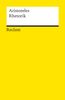 Aristoteles: Rhetorik, Buch
