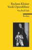 Reclams Kleiner Verdi-Opernführer, Buch