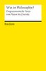 Was Ist Philosophie?, Buch