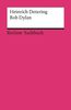 Bob Dylan, Buch