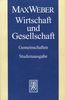 Max Weber: Max Weber Studienausgabe, Buch