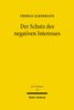 Thomas Ackermann: Der Schutz des negativen Interesses, Buch