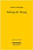 Annina Schramm: Haftung für Tötung, Buch